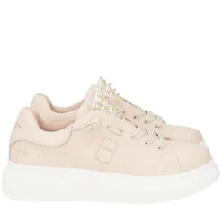 SNEAKER BELLATRIX CON PERLE COLORE BEIGE