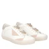 SNEAKER SIRIUS CON FARFALLE GIOIELLO COLORE LATTE/ORO