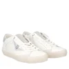 SNEAKER SIRIUS CON MICROSTRASS COLORE LATTE/ARGENTO