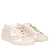 SNEAKER SIRIUS IN PELLE CON ACCESSORIO COLORE BEIGE