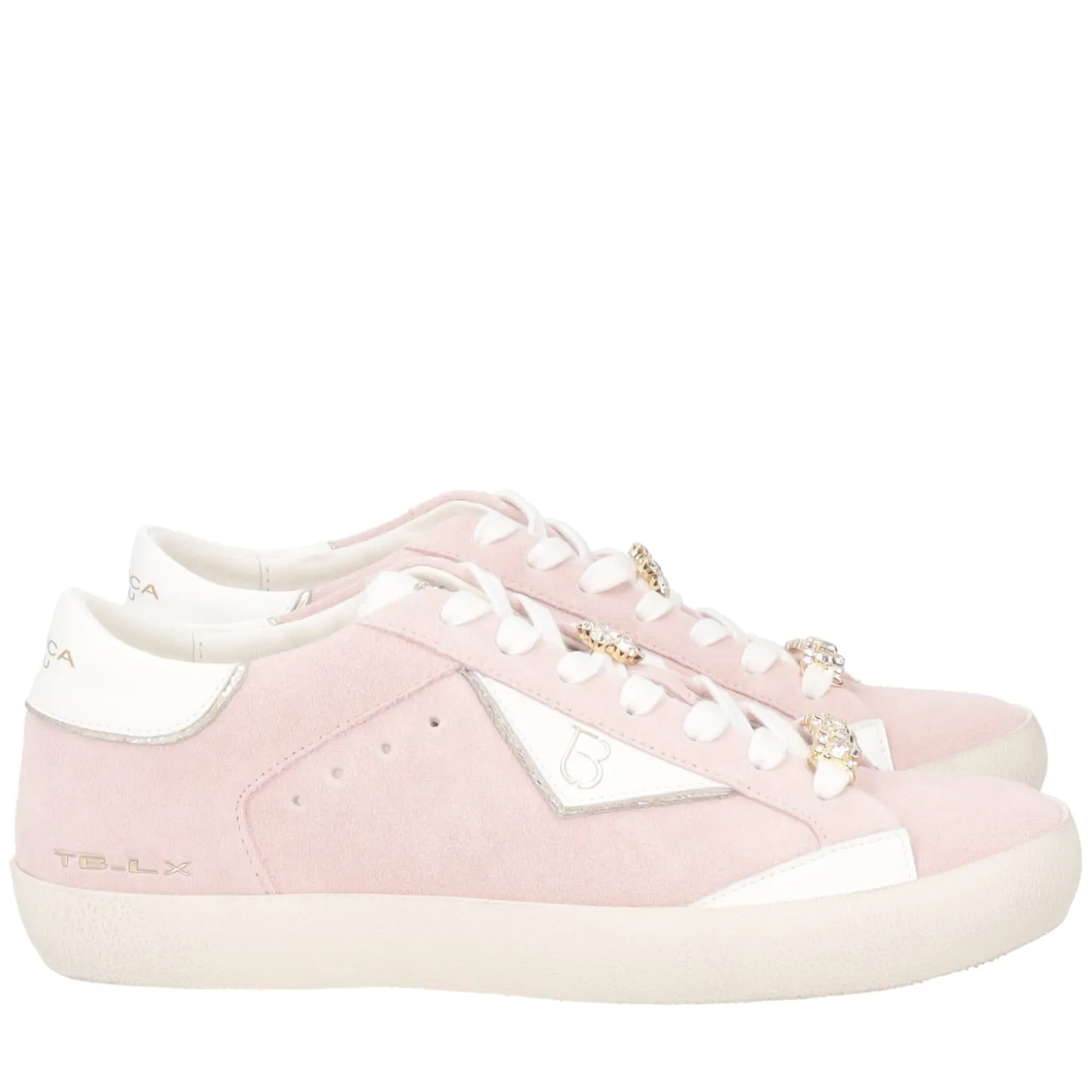 SNEAKER SIRIUS IN PELLE SCAMOSCIATA COLORE CIPRIA