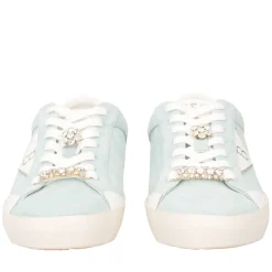 SNEAKER SIRIUS IN PELLE SCAMOSCIATA COLORE VERDINO