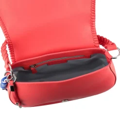 TRACOLLA CON PATTINA AMALFI COLORE CORALLO