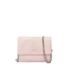 Tracolla con pattina tiny bags colore cipria