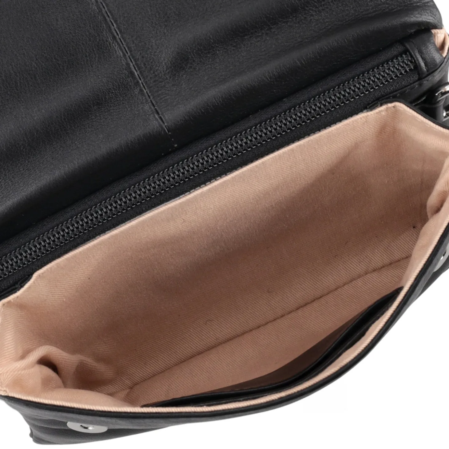 Tracolla con pattina tiny bags colore nero