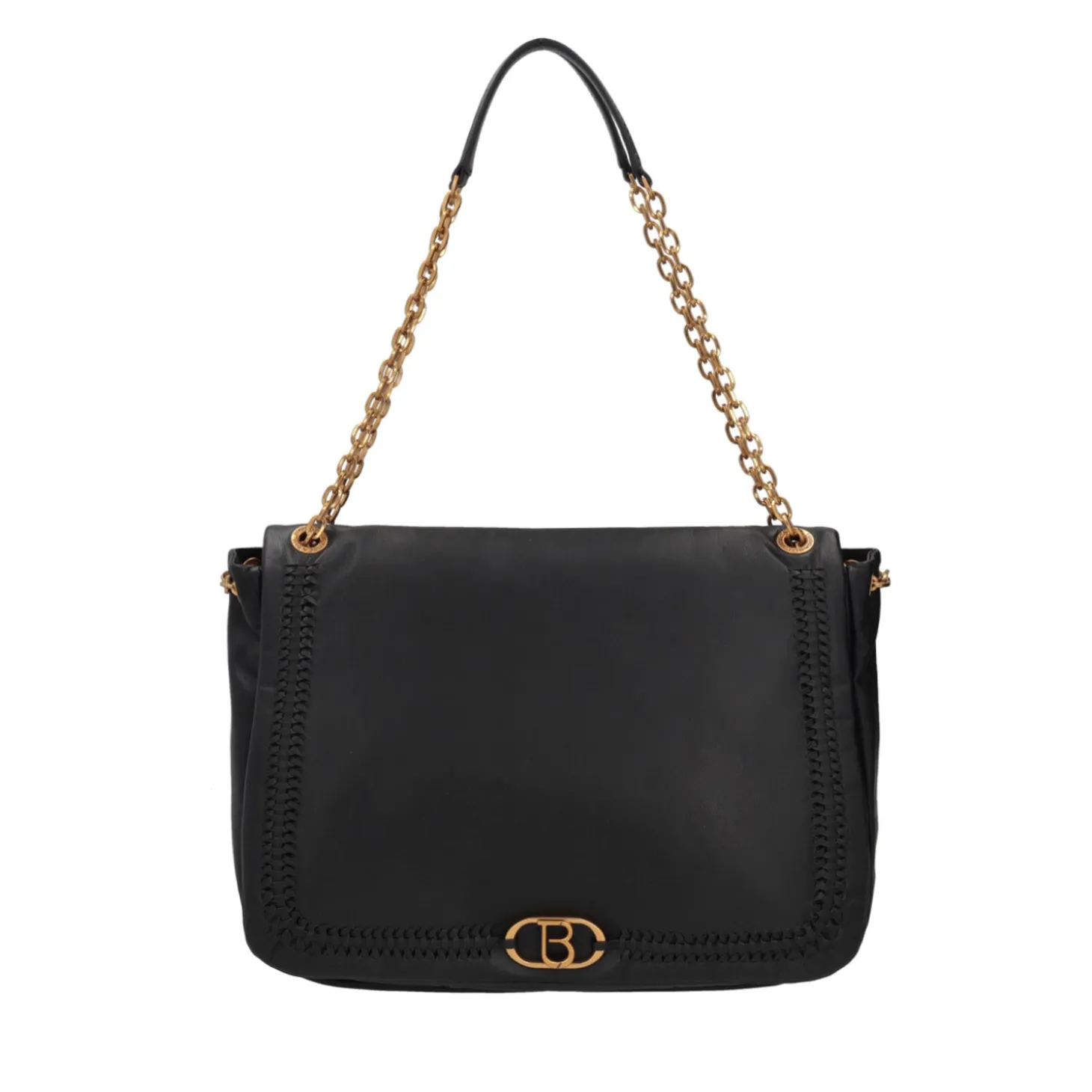 Tracolla maxi con pattina Gaia colore nero