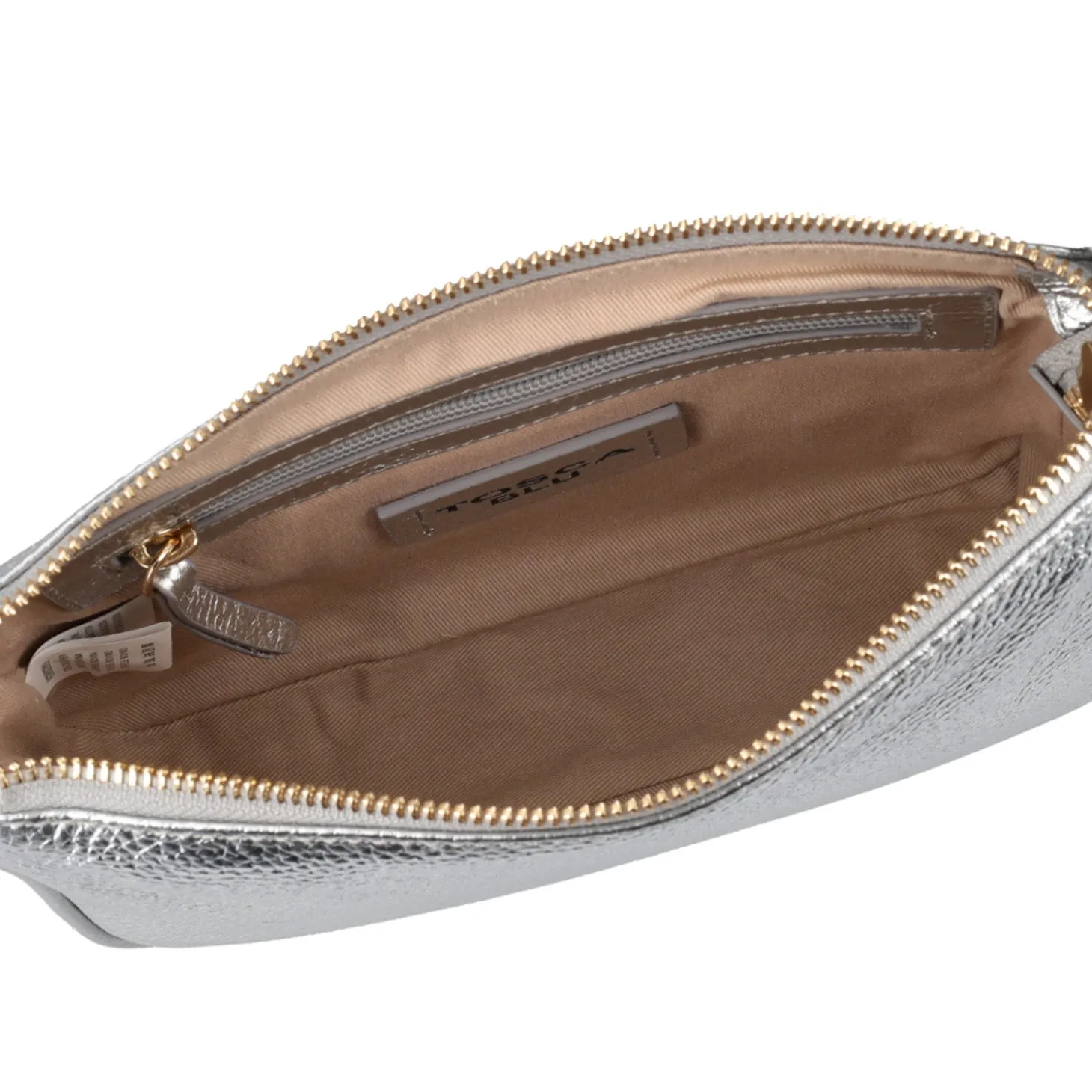 Tracolla moony bags colore argento