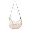 Tracolla moony bags in pelle colore oro