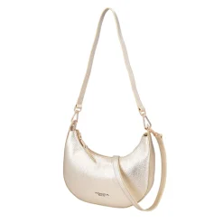 Tracolla moony bags in pelle colore oro