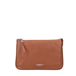 Tracolla multitasche tiny bags colore cuoio