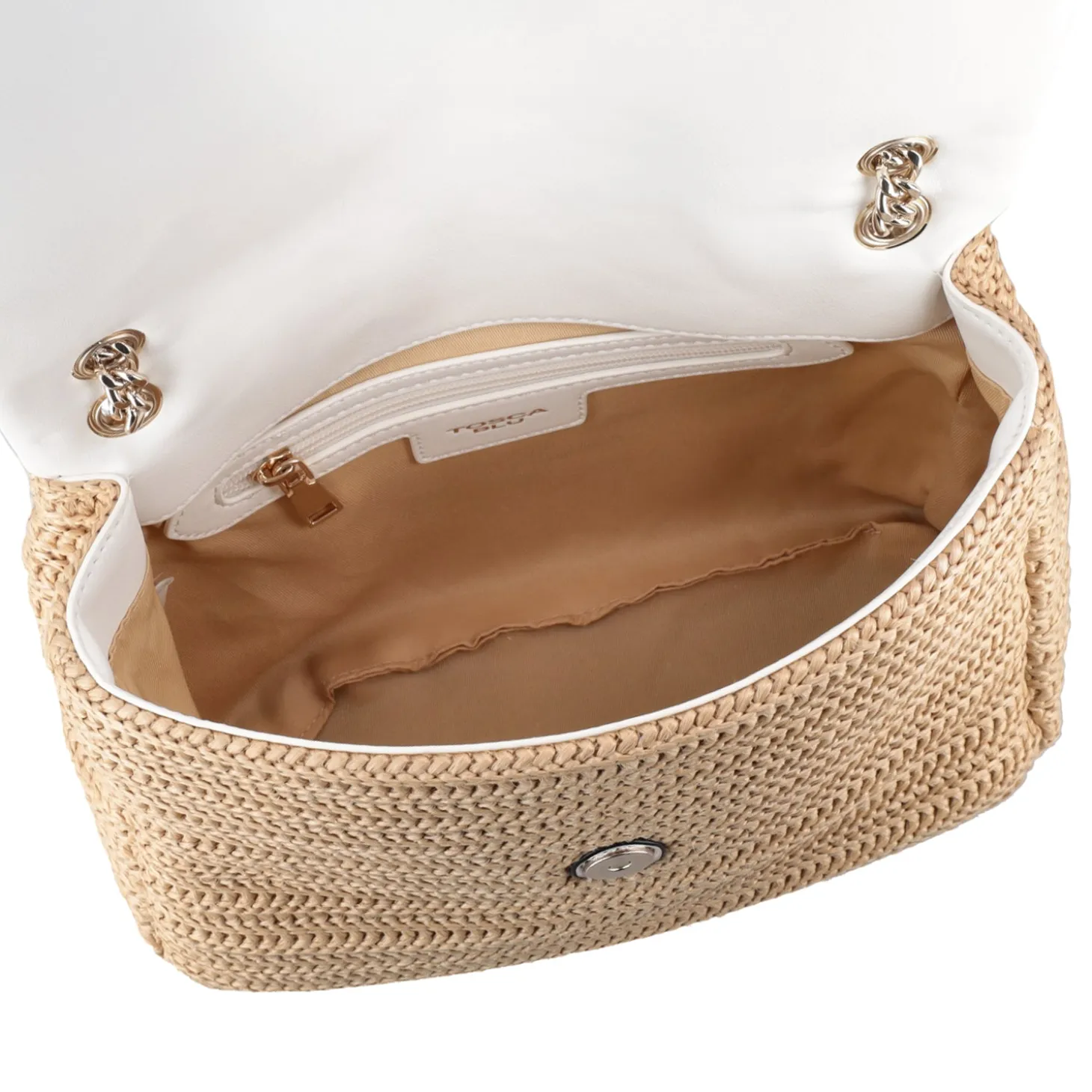 TRACOLLA MYKONOS CON PATTINA COLORE BEIGE