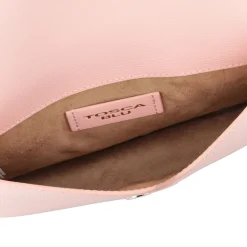 Tracollina Bianca con catena dorata colore rosa