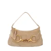 Tracollina in pelle scamosciata Cecilia colore beige