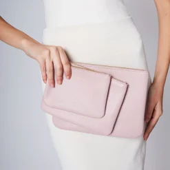 Tris Pochette moony bags colore rosa