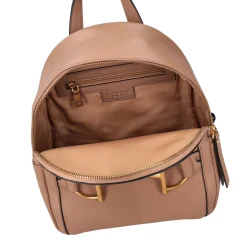 ZAINO POSITANO CON ACCESSORIO STAFFA COLORE CUOIO
